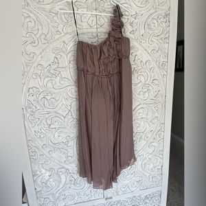 ABS ALLEN SCHWARTZ Maternity Dress one shoulder